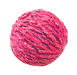 Gelato artigianale al lampone